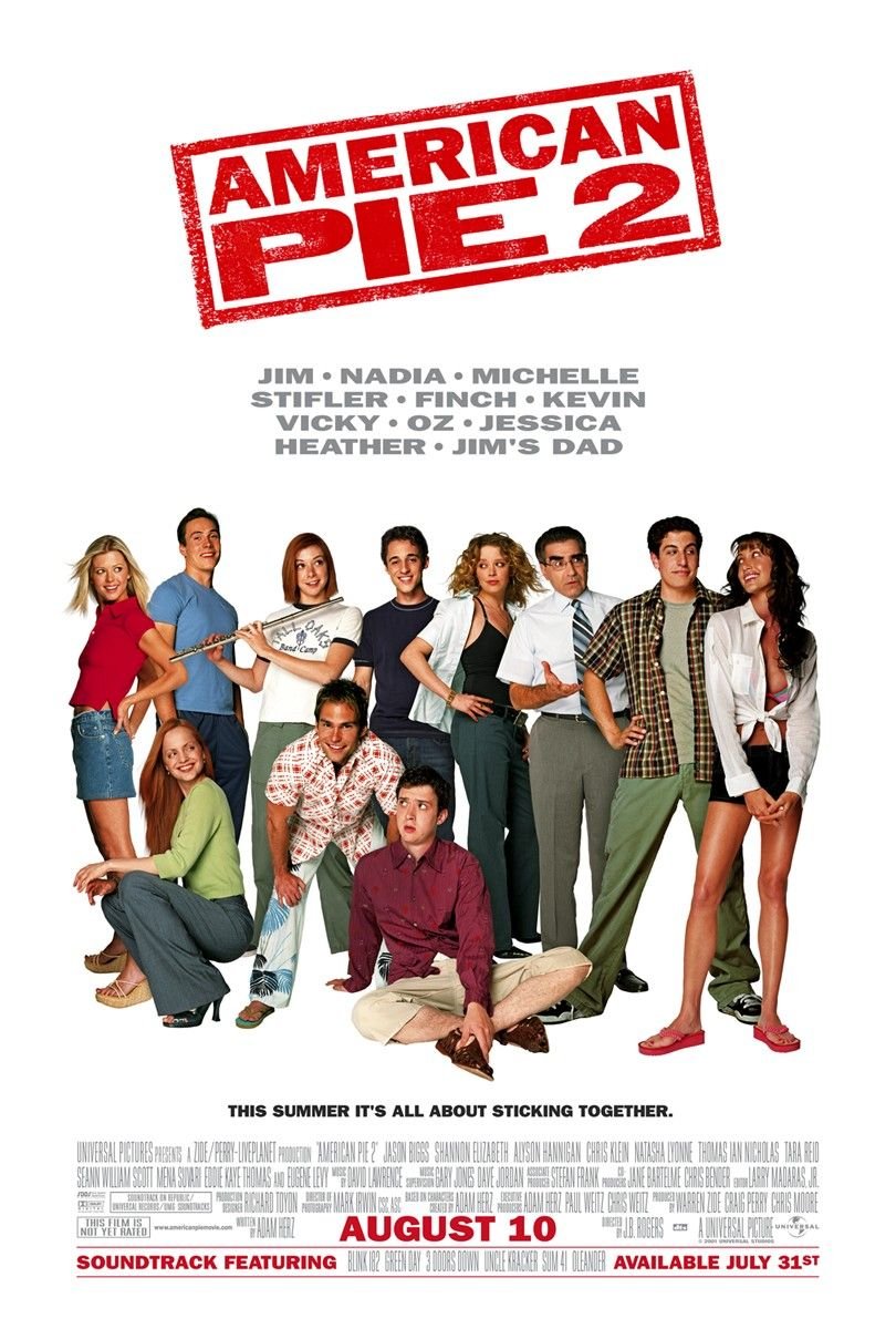 دانلود زیرنویس فارسی فیلم American Pie 2 2001