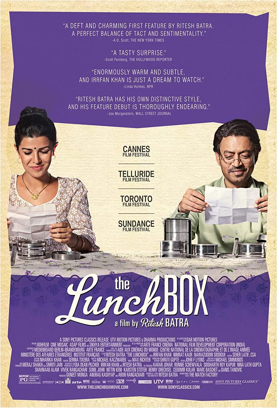 دانلود زیرنویس فارسی فیلم The Lunchbox 2013