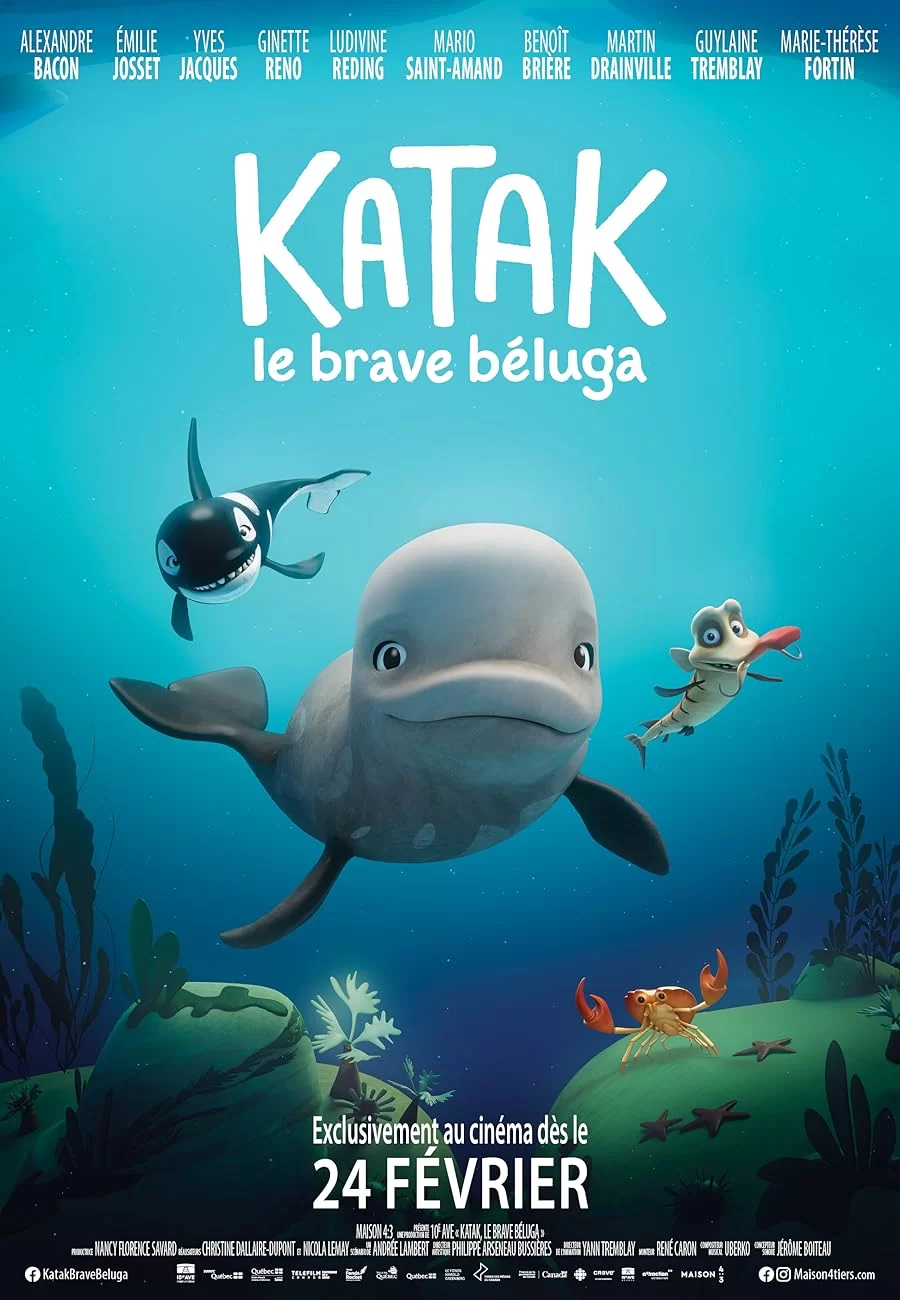 دانلود زیرنویس فارسی انیمیشن Katak: The Brave Beluga 2023