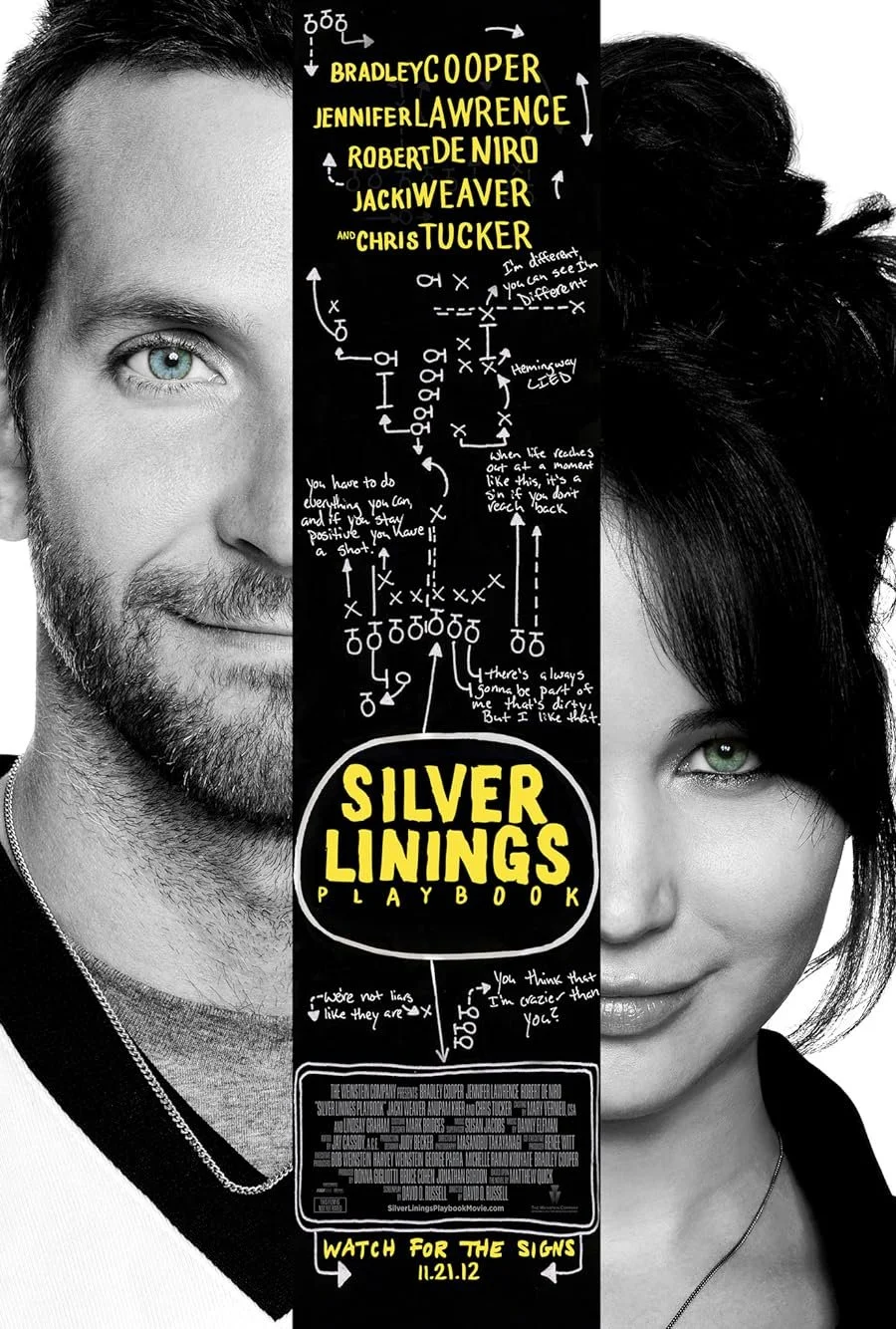 دانلود زیرنویس فارسی فیلم Silver Linings Playbook 2012