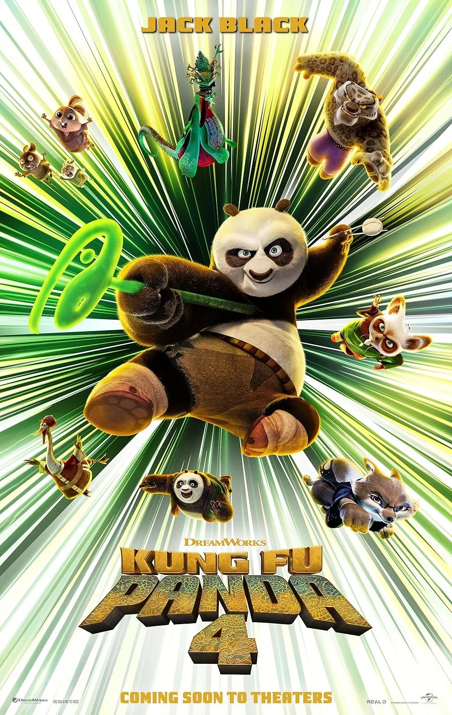 دانلود زیرنویس فارسی انیمیشن Kung Fu Panda 4 2024