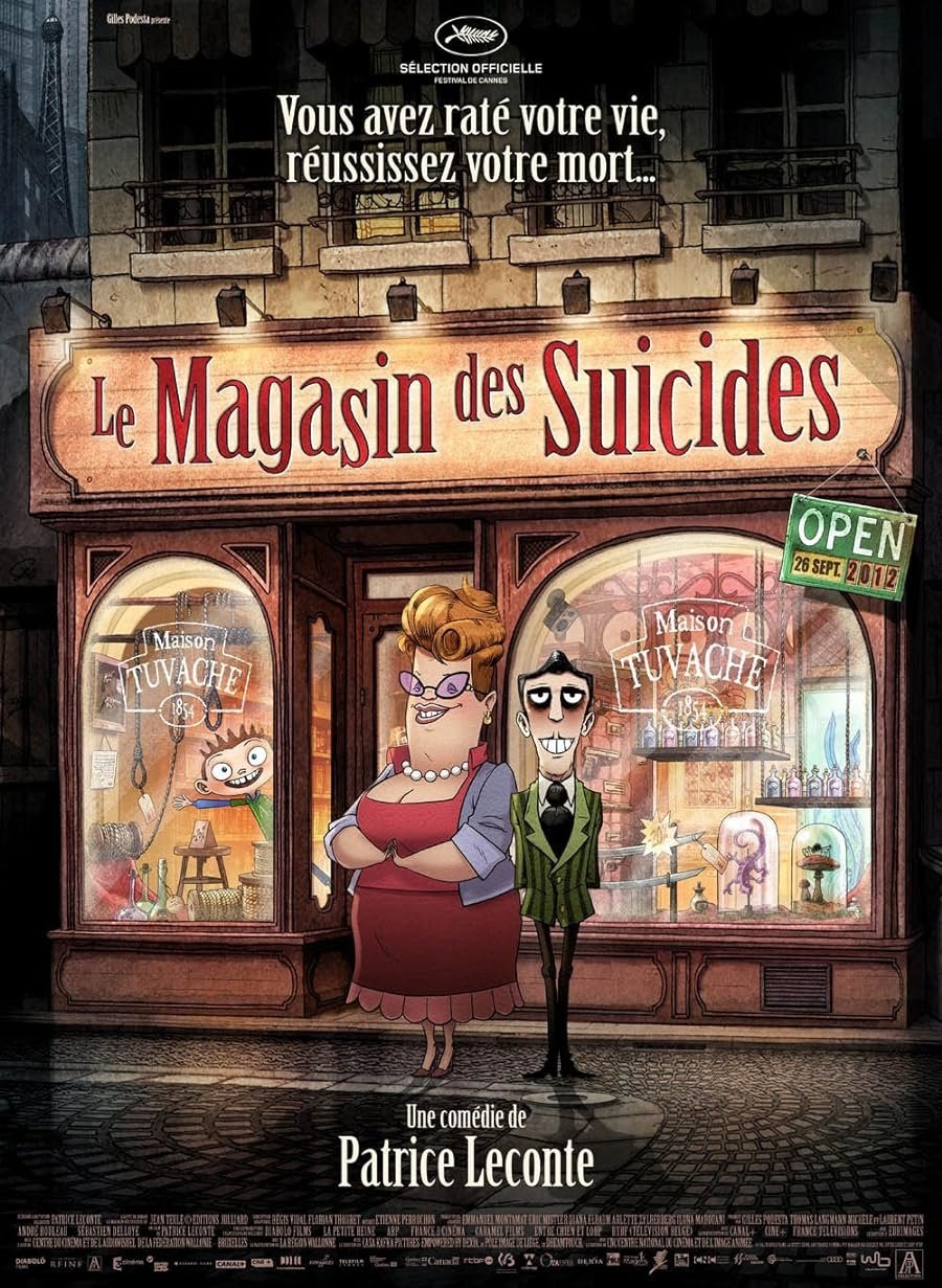 دانلود زیرنویس فارسی انیمیشن The Suicide Shop 2012