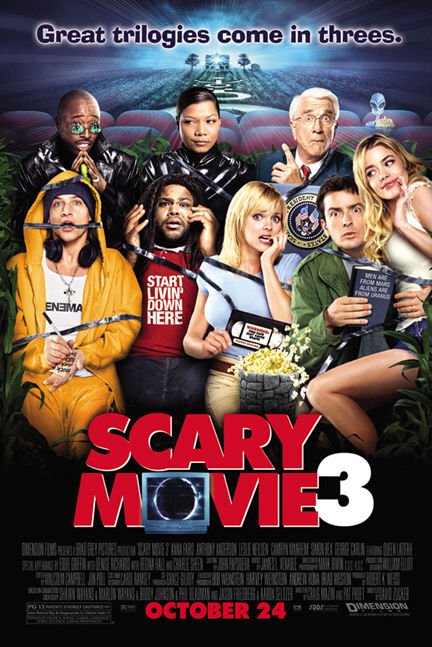 دانلود زیرنویس فارسی فیلم Scary Movie 3 2003