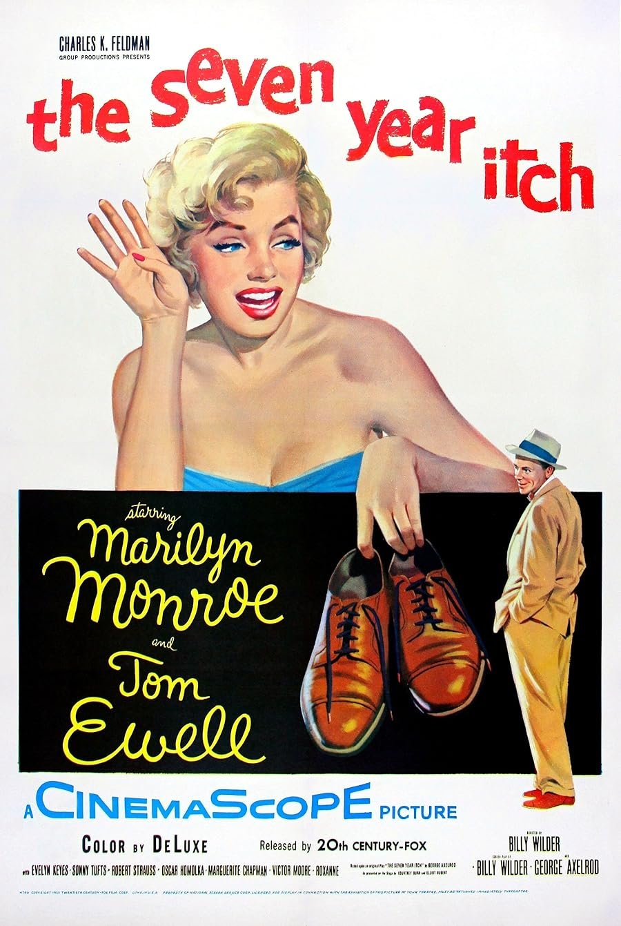 دانلود زیرنویس فارسی فیلم The Seven Year Itch 1955